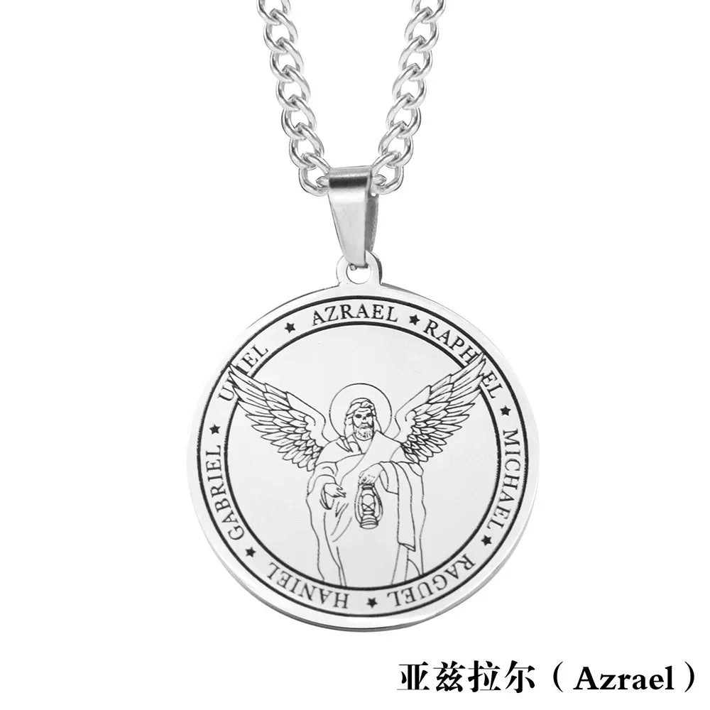 Demonia Archangel Magic Circle Necklace