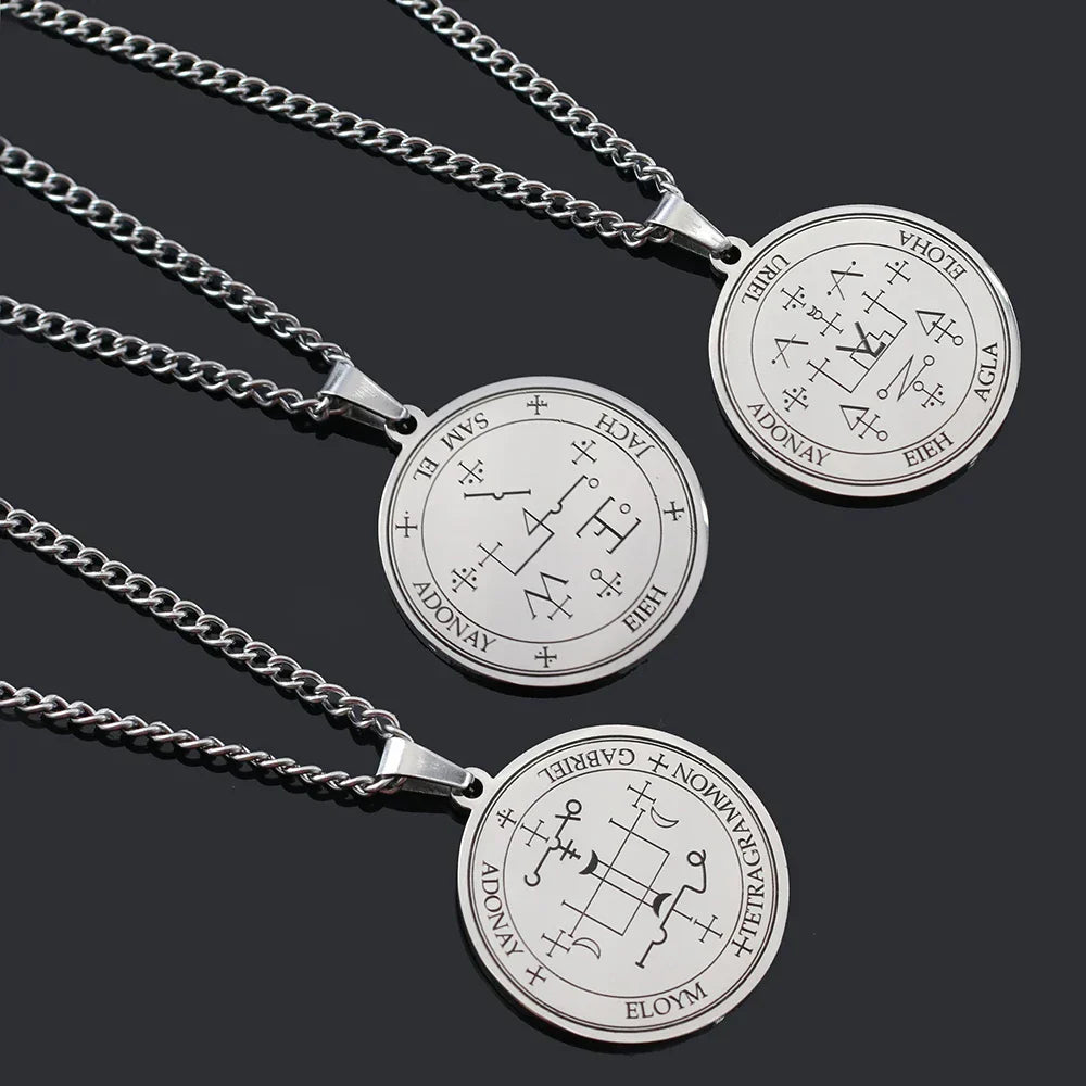 Demonia Archangel Vintage Pendant Necklace