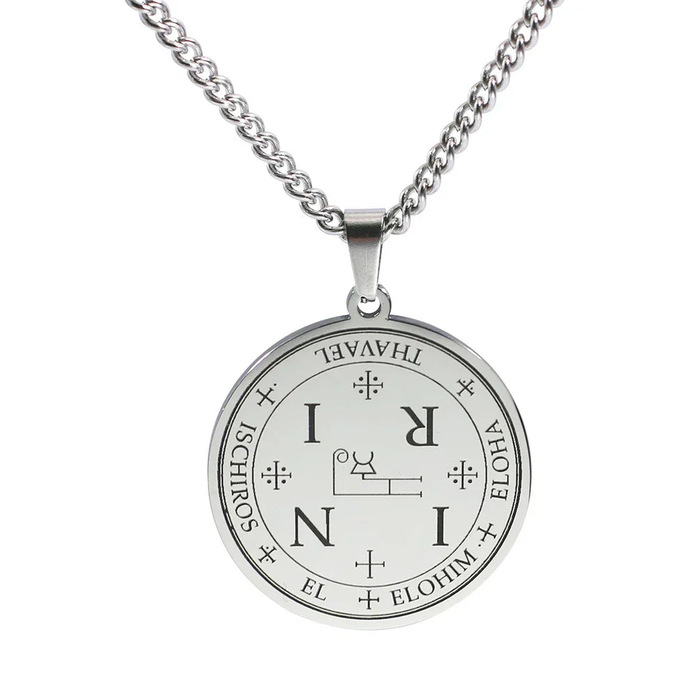 Demonia Archangel Vintage Pendant Necklace