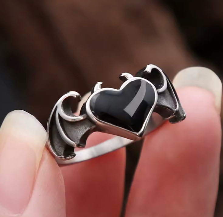 Demonia Angel & Demon Wings Ring