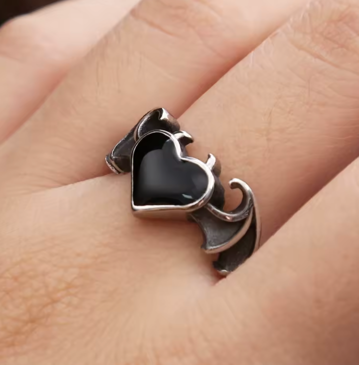 Demonia Angel & Demon Wings Ring