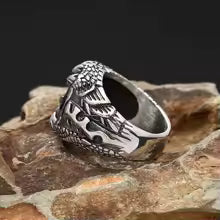 Demonia Viking Dragon Claw Ring